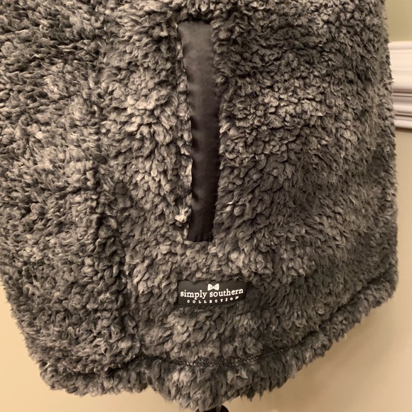 NWT Simply Southern Zip Front Pullover - Picture 8 of 8